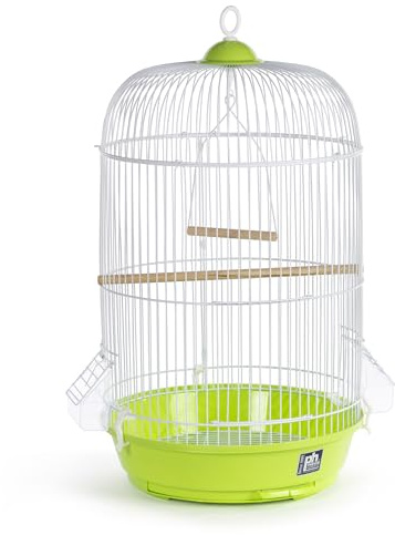 Prevue Hendryx SP31999G Classic Round Bird Cage, Green,1/2