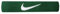 Nike Home and Away Dri-Fit Bands, Herren, 9.307.001.301., waldgrün/weiß, Einheitsgröße