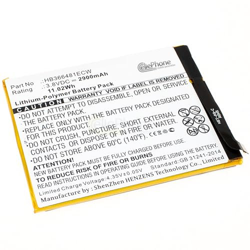 cellePhone Batteria Li-Polymer Compatibile con Huawei P9 Lite (sostituita HB366481ECW)