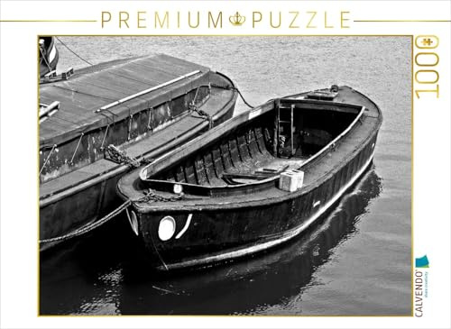 CALVENDO Puzzle Alter Lastkahn | 1000 Teile Lege-Größe 64 x 48 cm Foto-Puzzle für glückliche Stunden
