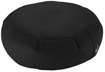 Hugger Mugger Yoga Kissen Meditation Zabuton, schwarz