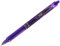 Pilot Frixion Clicker Retractable Erasable Rollerball 0.7 mm Tip - Violet, Box of 12