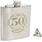 Custom Personalised Stainless Steel Big Age Hipflask. Laser Engraved. Ideal Milestone Birthday Gift. 18th, 21st, 30th.