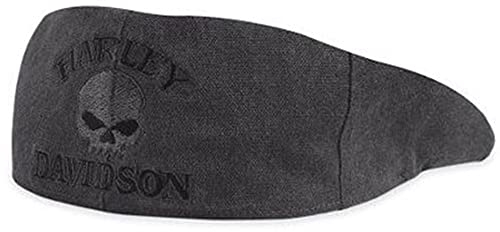 Harley-Davidson Ivy-Mütze Skull 99471-10VM Herren Hat, Schwarz, XL