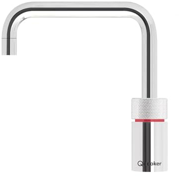 Quooker COMBI+ 2.2 E Nordic Square CHR (verchromt glänzend)