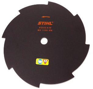 Stihl Gestrüppmesser Freischneider 255 mm x 20 mm 8 Zahn 4000 713 3802