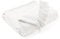 EHC Waffle Cotton Woven King Size Sofa Throw 3 Seater Sofa/Chair/Double Bed, 228 x 254 cm, Ivory