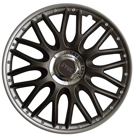 PREIS HIT !!! 4 x Radkappen Radzierblenden graphite/silber 16 Zoll Orden SR