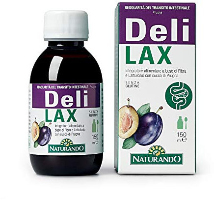 Naturando Delilax per Migliorare la Regolarità del Trasito Intestinale - 200 Gr