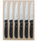 Tenartis Set 6 Coltelli da Bistecca, lama 11,5 cm Confezione Ecologica PlasticFree Made in Italy