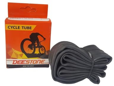 DEESTONE Cámara Road 700 x 19-23, válvula Presta (Fina), 60 mm, Unisex Adulto, Negro, Estándar