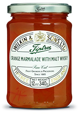 Tiptree Orange with Malt Whisky Fine Cut Marmalade (case of 6x340g)