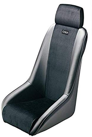 OMP (HA/737E Classic Racing Seat, Black