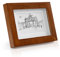 Casa Chic Cadre Photo, Cadre Photo en Bois de 18x13 cm, Cadres photo, Porte Photo Mural, Cadre Decoration Murale Pele Mele, Affichage Vertical/Horizontal, avec Protection Verre et Passe Partout Inclus