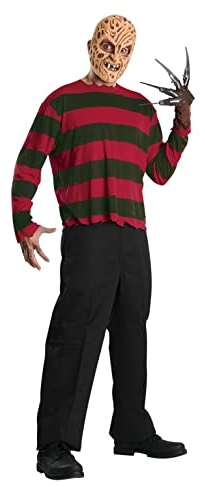 RUBIE'S 3 17059 - Freddy Krueger Blisterset Kostüm, Größe M/L