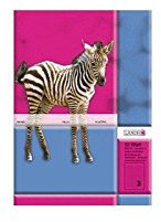 LANDRÉ 100050051 LANDR Schulheft DIN A4, Lineatur 26/kariert, 32 Blatt