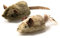 OurPets Play-N-Squeak Twice the Mice Cat Toy, 2pc Squeaking Cat Mouse Toy with Catnip