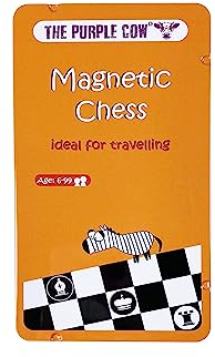 The Purple Cow PC36TGCHE Chess Magnetic Travel Game Age 6+
