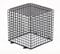 TC224- CCTV CAMERA & LIGHT PROTECTION GALVANISED BLACK CAGE 30CM X 30CM X30CM