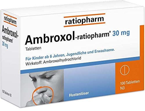 AMBROXOL ratiopharm 30 mg Hustenlöser Table 100 St