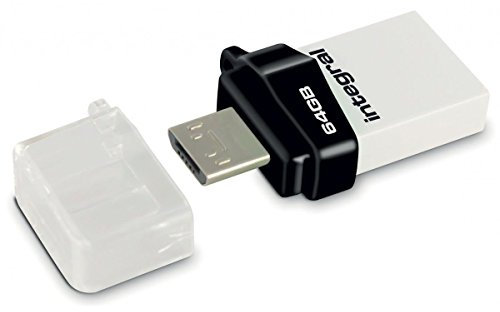 Integral Micro Fusion USB-Stick, USB-Flashdrive weiß weiß 64gb