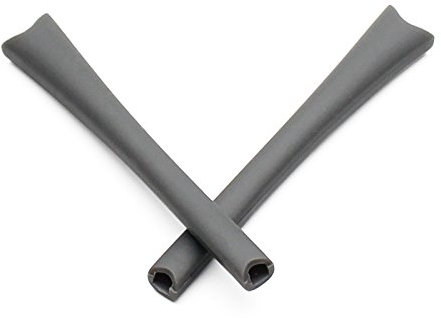 MRY Ersatz-Bügel und -Nasensteg für Oaklay Radar Path/Pitch/Range-Sonnenbrillen Gr. Einheitsgröße, grau