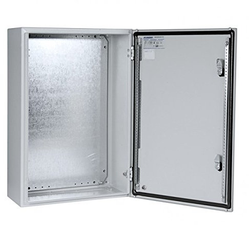 1 Door Wall Cabinet with Mounting Plate mm (H x W x D) 400 x 400 x 210