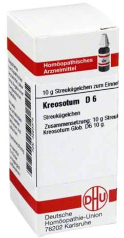 DHU Kreosotum D6 Streukügelchen, 10 g Globuli