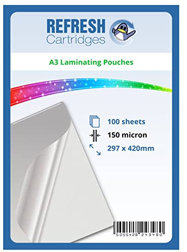 Laminierfolien A3 150 Mikron Pack 100 Blätter