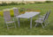 MERXX Gartenmöbel-Set Salerno 5-tgl. Klappsessel und Ausziehtisch 140(200)x90 cm Farbe zur Wahl taupe