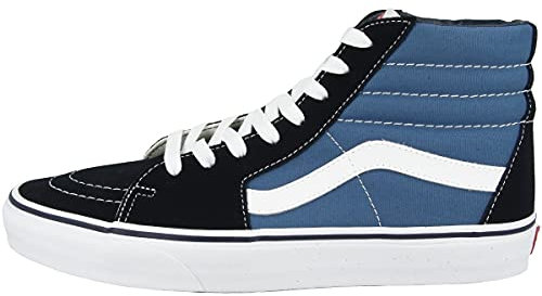 Vans UA Sk8-hi, Zapatillas Altas Unisex Adulto, Azul Navy Black, 40 EU
