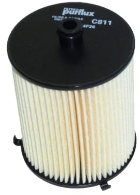 PURFLUX C811 Kraftstofffilter Filter Cartridge Kompatibel mit TOYOTA Yaris Schrägheck P13 233000N080 233000N100 233090N010 | Kompatibel mit: TOYOTA YARIS, YARIS Kasten/Schrägheck