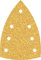 Bosch Professional Schleifblatt für Dreieckschleifer Holz und Farbe (10 Stück, 100x150 mm, Körnung 40, C470)