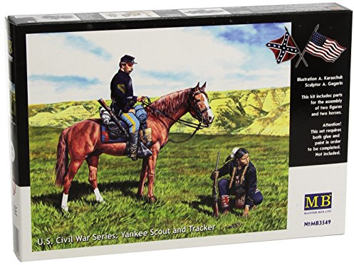 Masterbox 1:35 Scale US Civil War Series Yankee Scout and Tracker Assembly Parts