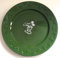 Disney Parks Green with White Mickey Mouse Sketch Dinner Plate NEW