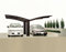 XIMAX Aluminium Design-Carport Portoforte Y-Ausführung Typ 60 Mattbraun