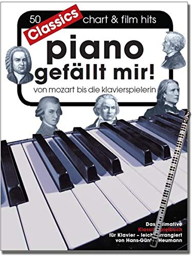 Piano Gefällt Mir! Classics - Hans Günter Heumann - arrangiert für Klavier mit PIano Bleistift [Noten/Sheetmusic]
