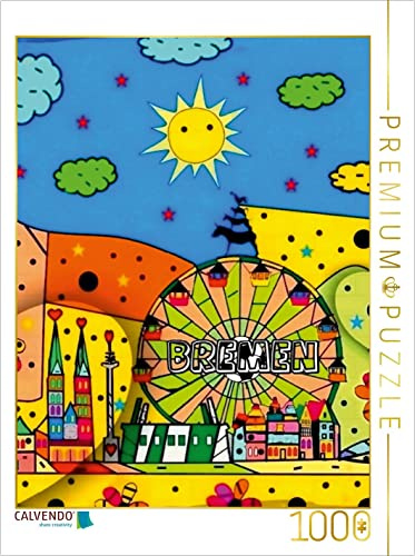 CALVENDO Puzzle Bremen | 1000 Teile Lege-Größe 48 x 64 cm Foto-Puzzle für glückliche Stunden