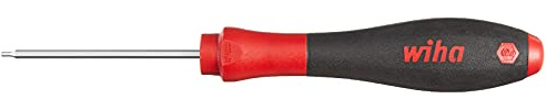 Wiha Schraubendreher SoftFinish® Sechskant mit Sechskantklinge (32264) 1,5 x 60 mm ergonomischer Griff für kraftvolles Drehen, Allrounder für Industrie und Handwerk