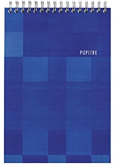 Clairefontaine 8666C Spiralblock, DIN A5, liniert, ideal für Notizen, 80 Blatt, 1 Stück, farbig sortiert