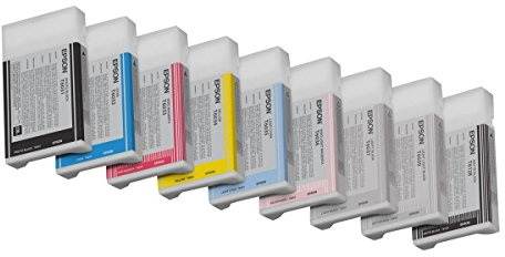 Epson Original C13T603C00 / T603C, für Stylus Pro 7800 Premium Drucker-Patrone, Magenta hell, 220 ml