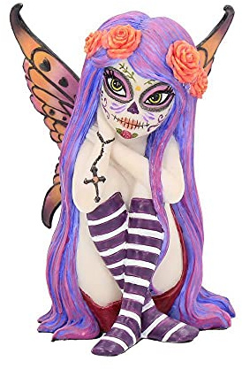 Nemesis Now Esmerelda - Statuina, 11 cm, colore: Viola