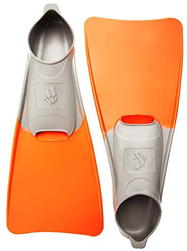Mad Wave Training Fins 36-37 - Orange - Long