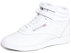 Reebok Free Style Hi Damen's Classic Eva Midsole Mid Tops Trainers (Weiss, EU 39)