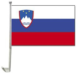 Auto-Fahne: Slowenien
