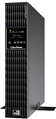 CyberPower Systems OL1000ERTXL2U Green Power Doppelwandler Unterbrechungsfreie Stromversorgung inkl. Rail Kit (RJ-11/RJ-45, 900 Watt, Serial Port, USB) Schwarz