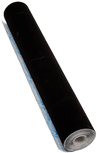Fablon 45 cm x 5 m Roll Velour, Black