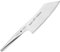 Chroma Type 301, P-40, Design by F.A. Porsche, Hakata Santoku Messer mit 19 cm Klinge, Extra scharfes Fleischmesser, Chefmesser mit ergonomischem Griff