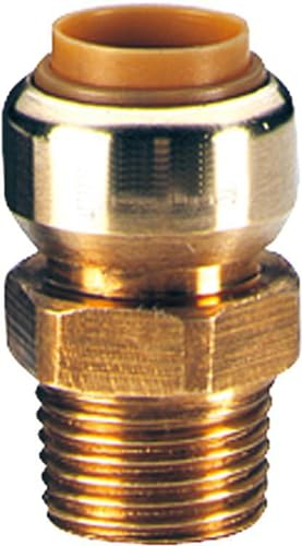 Kupfer Steckfitting Tectite Übergangsnippel 22 mm auf AG R1, T243G