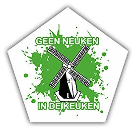 Aufkleber/Sticker Geeneulken Windmühle Niederlande Holland 7x7cm A1693